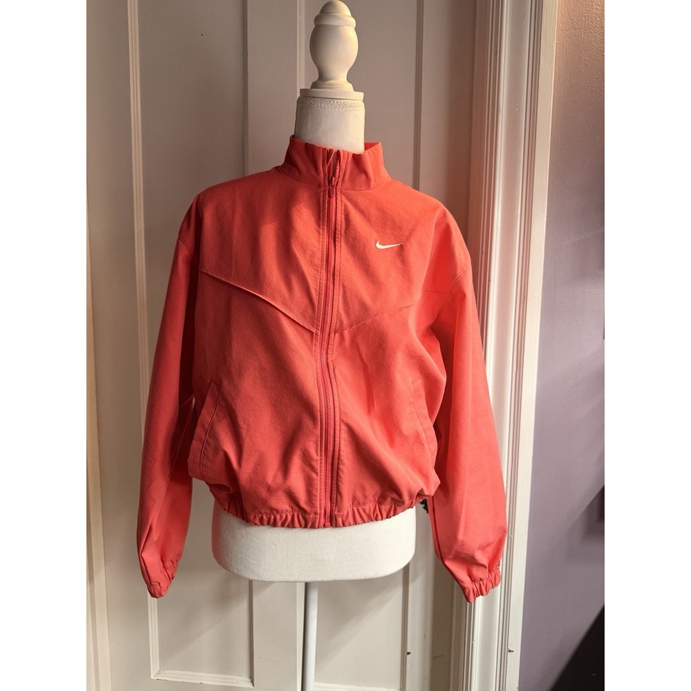 Nike Girls Coral‎ Oversized Lightweight Jacket And Cargo Joggers Size XL - Picture 2 of 10